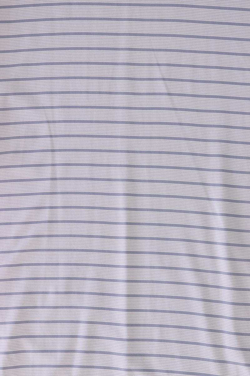 Calvin Klein Ringelshirt für Herren Gr. XL gestreift Kurzarm blau aus Nylon