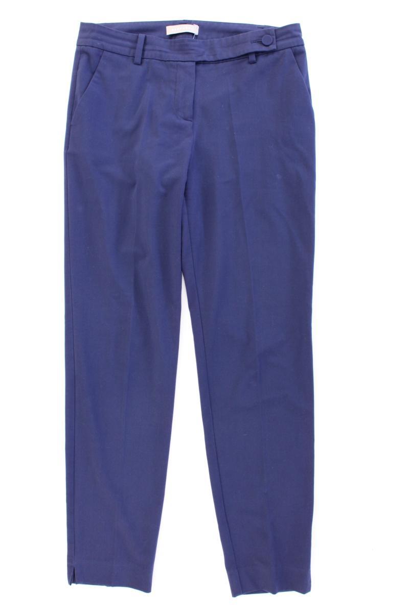 Stefanel Stoffhose Gr. 38 blau aus Polyester