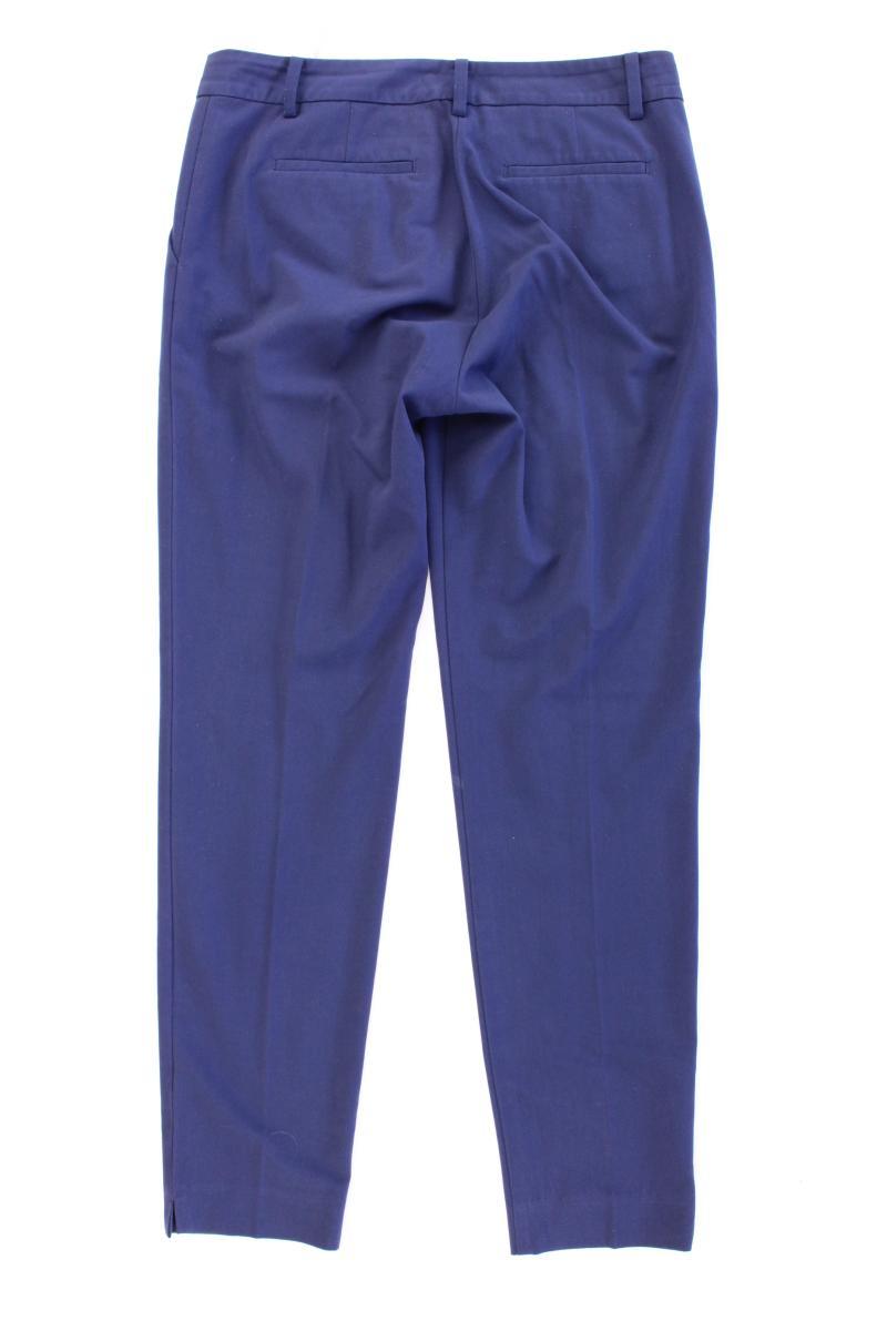 Stefanel Stoffhose Gr. 38 blau aus Polyester