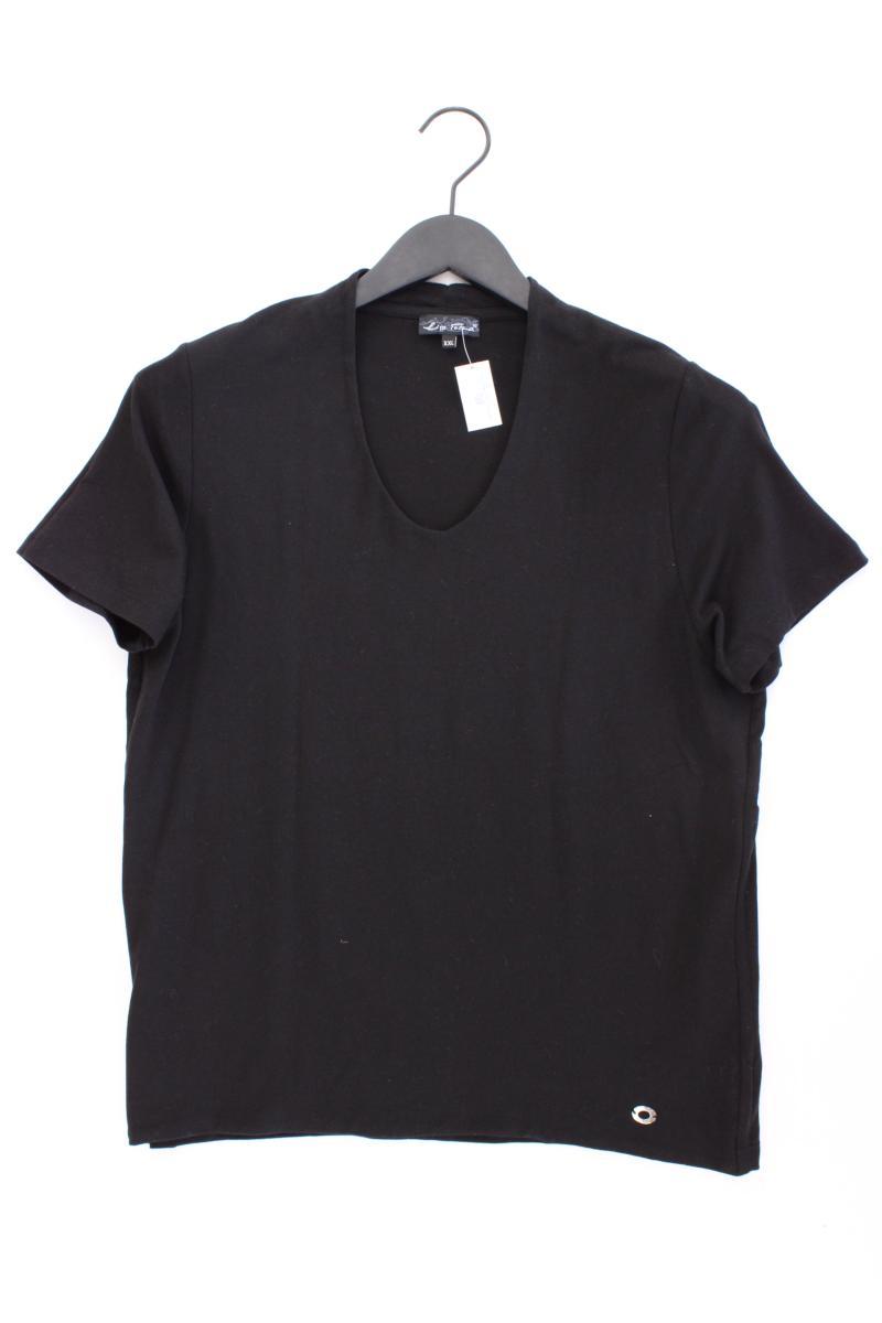 Lisa Tossa T-Shirt Gr. XXL Kurzarm schwarz aus Baumwolle