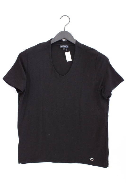 Lisa Tossa T-Shirt Gr. XXL Kurzarm schwarz aus Baumwolle
