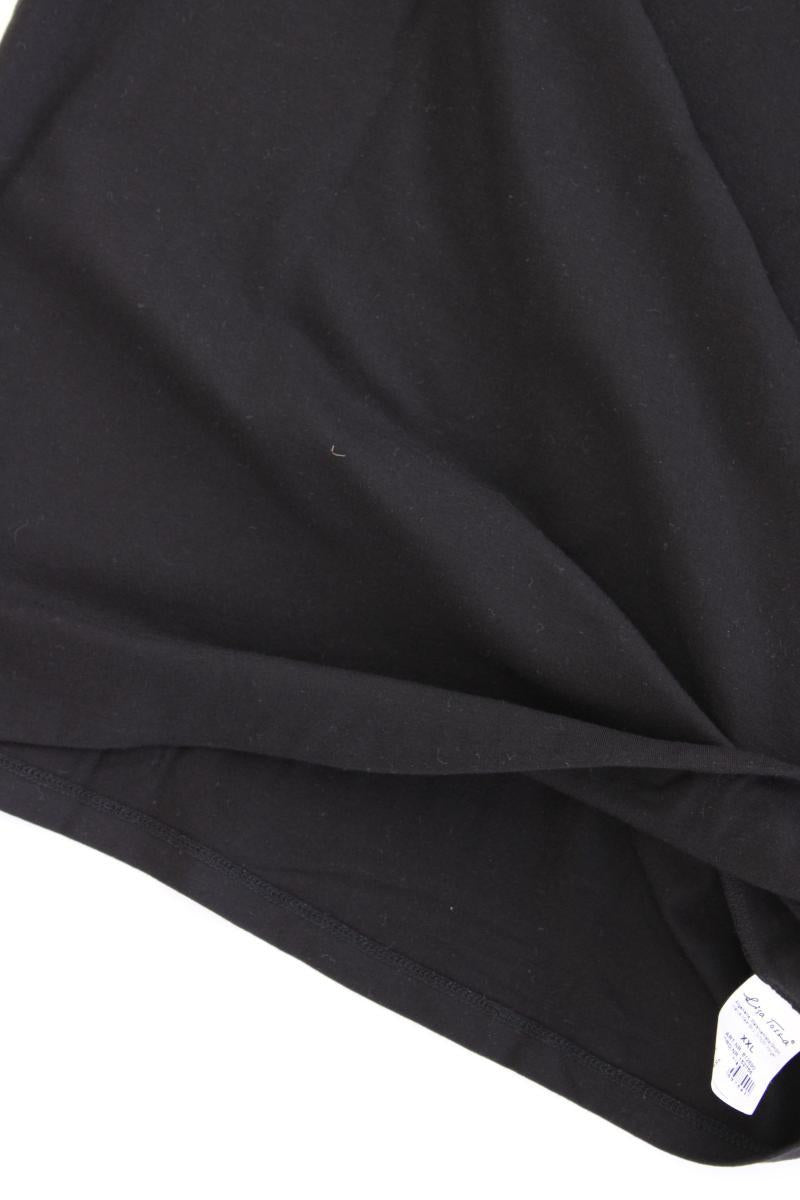 Lisa Tossa T-Shirt Gr. XXL Kurzarm schwarz aus Baumwolle