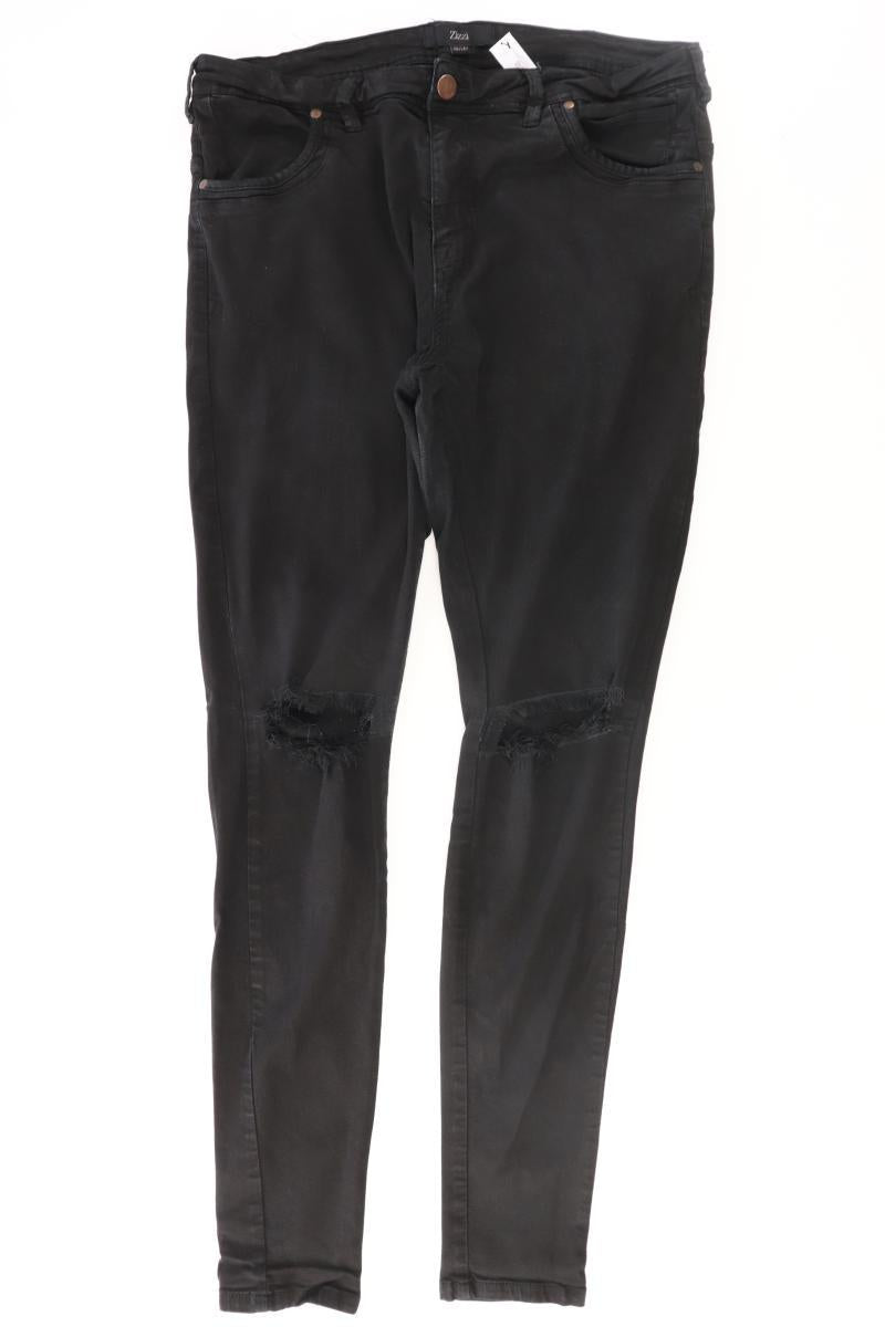 Zizzi Skinny Jeans Gr. 50/L82 schwarz