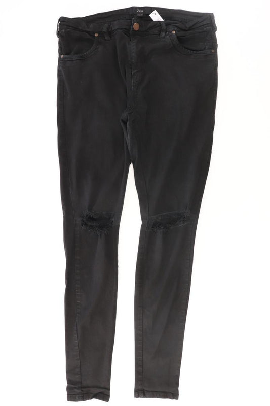 Zizzi Skinny Jeans Gr. 50/L82 schwarz