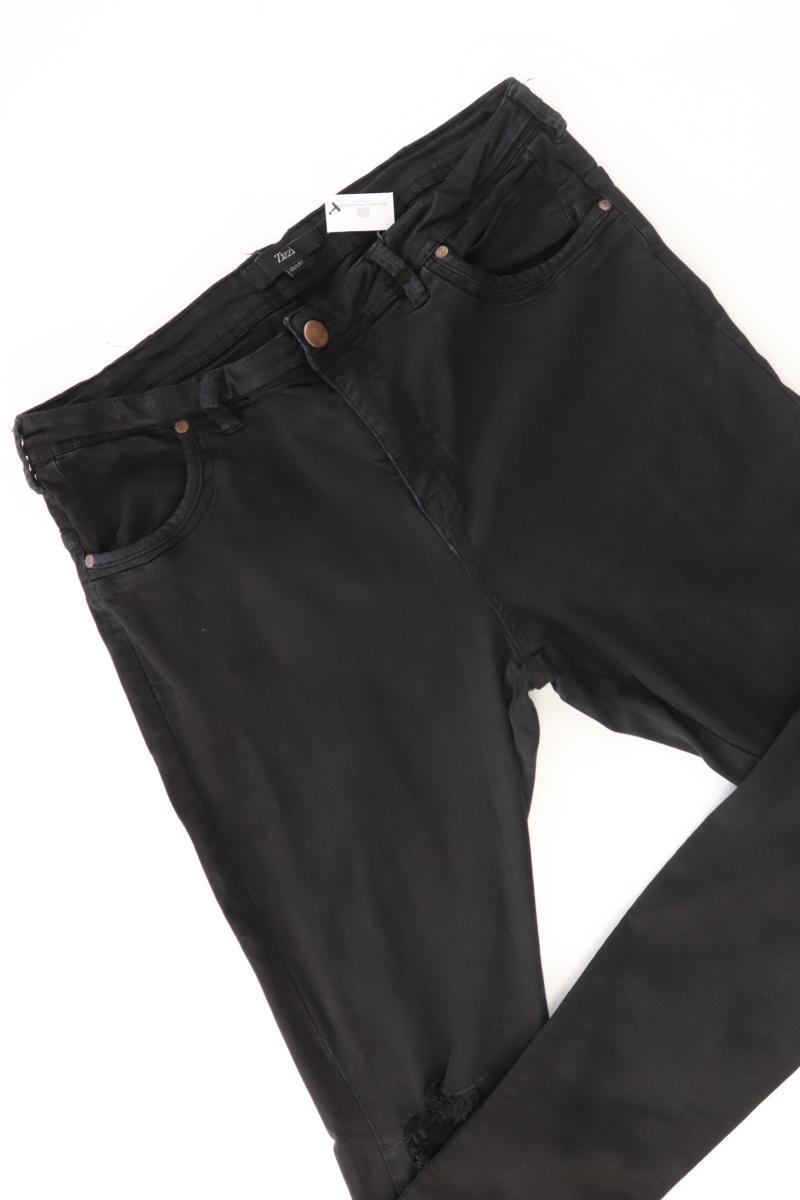 Zizzi Skinny Jeans Gr. 50/L82 schwarz