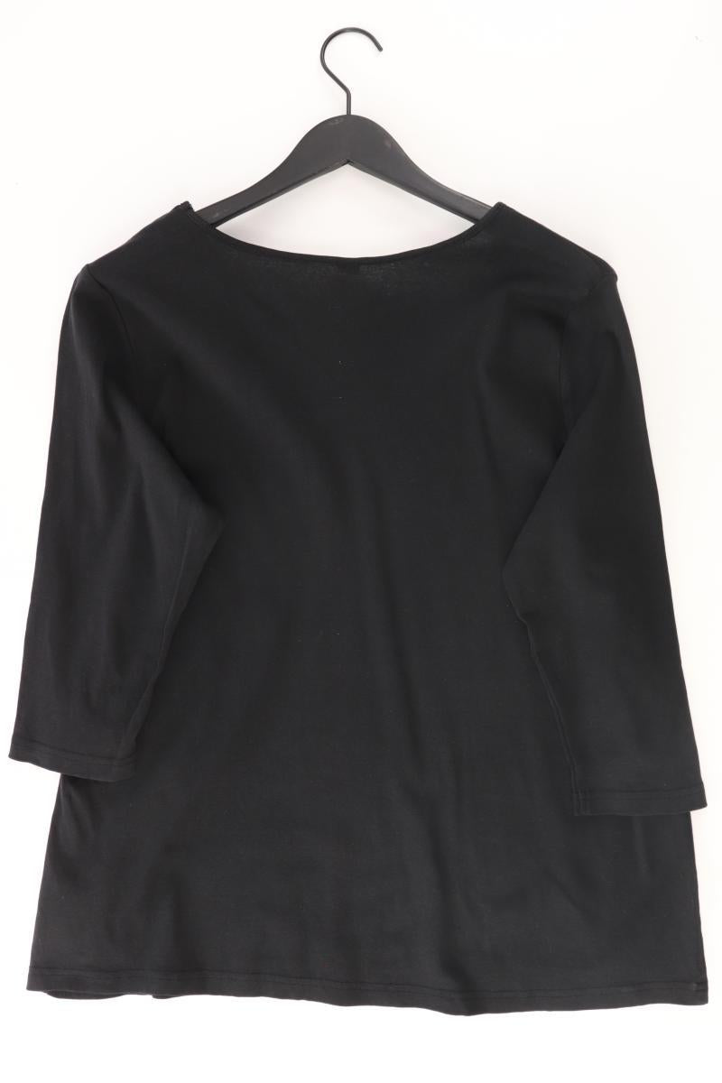 s.Oliver Y2K Shirt Gr. 48/50 3/4 Ärmel schwarz aus Baumwolle