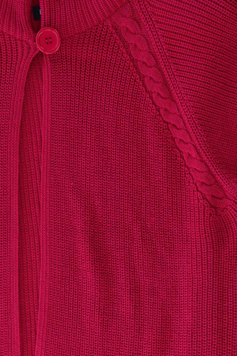 Blue Seven Strickjacke Gr. 44 Kurzarm pink aus Polyacryl