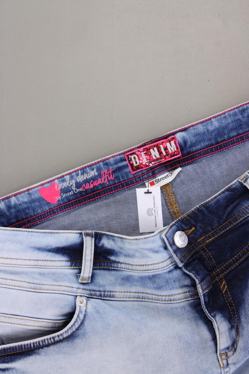 Street One Jeansshorts Gr. 48 blau