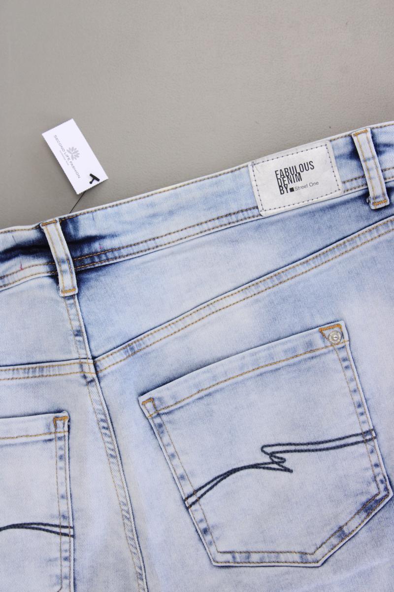 Street One Jeansshorts Gr. 48 blau