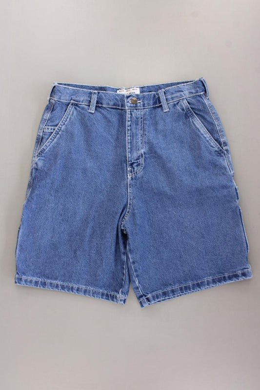 Pull&Bear Jeansshorts Gr. 40 blau aus Baumwolle