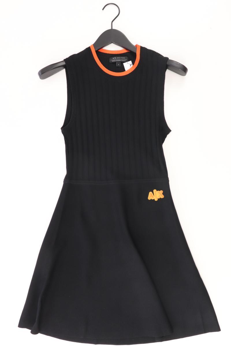 Armani Exchange Strickkleid Gr. S Ärmellos schwarz aus Viskose