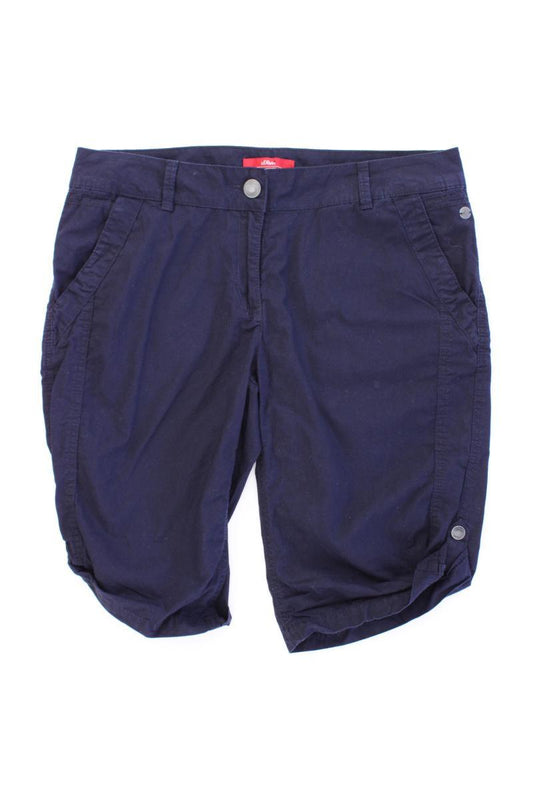 s.Oliver Shorts Gr. 38 blau aus Baumwolle
