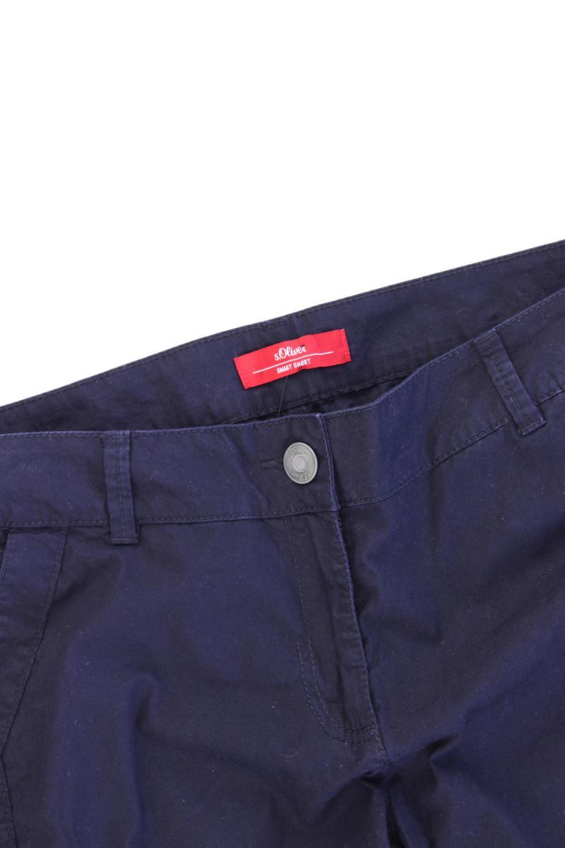 s.Oliver Shorts Gr. 38 blau aus Baumwolle