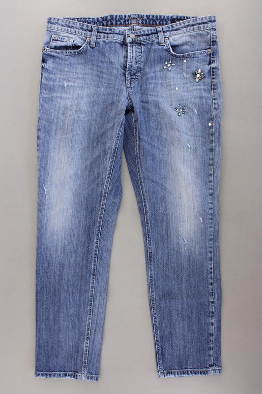 Cambio Straight Jeans Gr. 44 blau