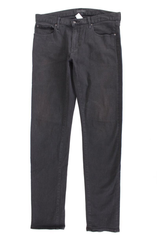 Uniqlo Straight Jeans für Herren Gr. W33/L34 grau aus Baumwolle