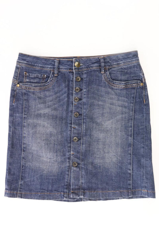 Mexx Jeansrock Gr. W30 blau aus Baumwolle