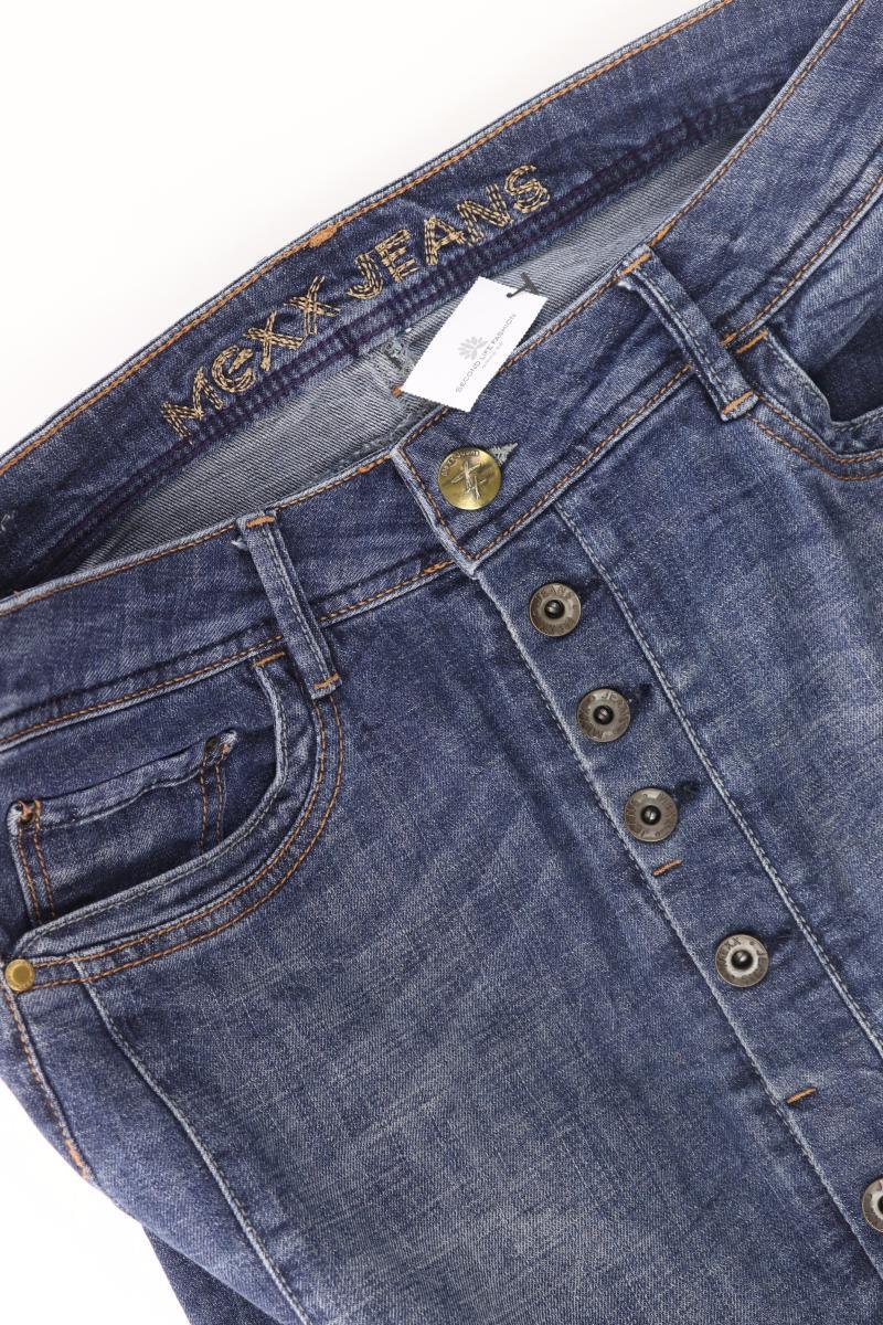 Mexx Jeansrock Gr. W30 blau aus Baumwolle