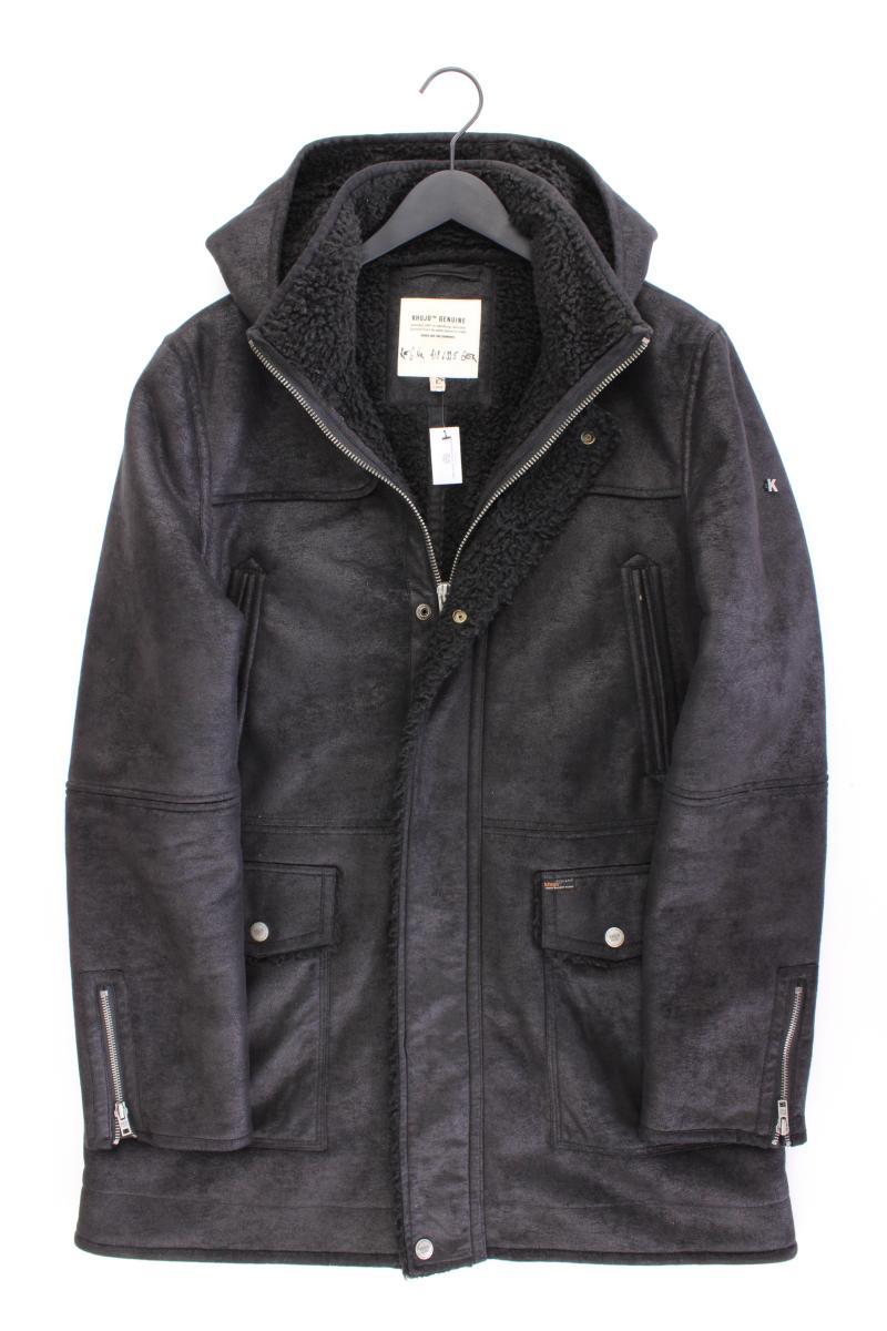 Khujo Kapuzenmantel Gr. L schwarz aus Polyester