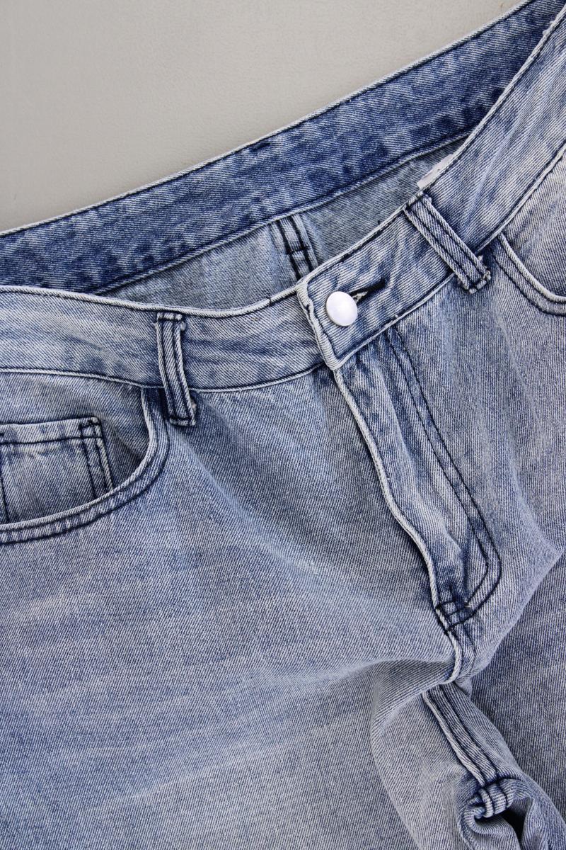 Baggy Jeans Gr. M blau aus Baumwolle