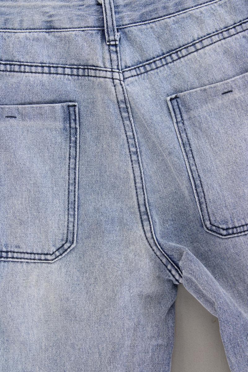 Baggy Jeans Gr. M blau aus Baumwolle