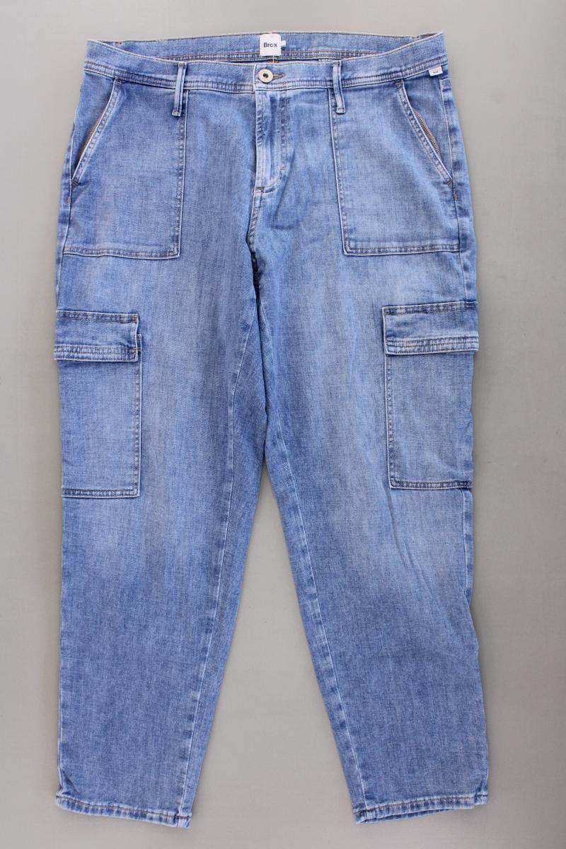 Brax Cargo Jeans Gr. 44 blau