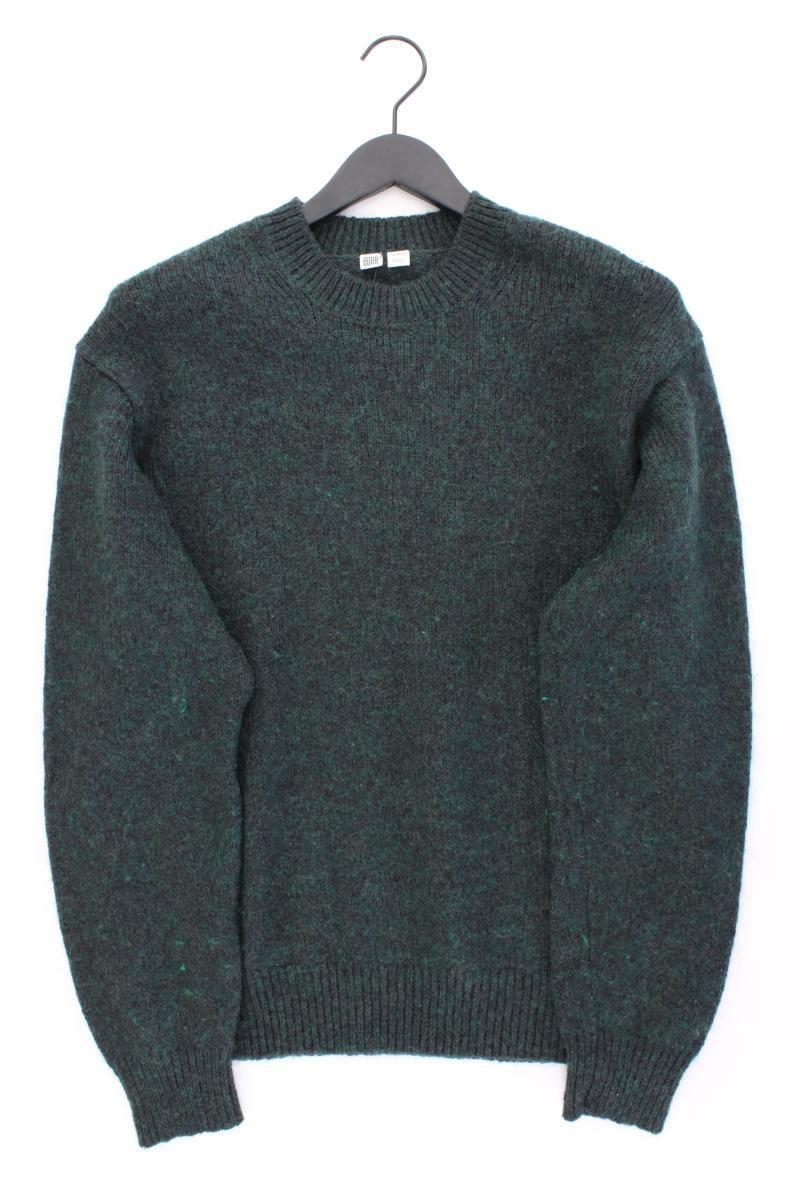 Uniqlo Langarmpullover für Herren Gr. L grün aus Polyamid