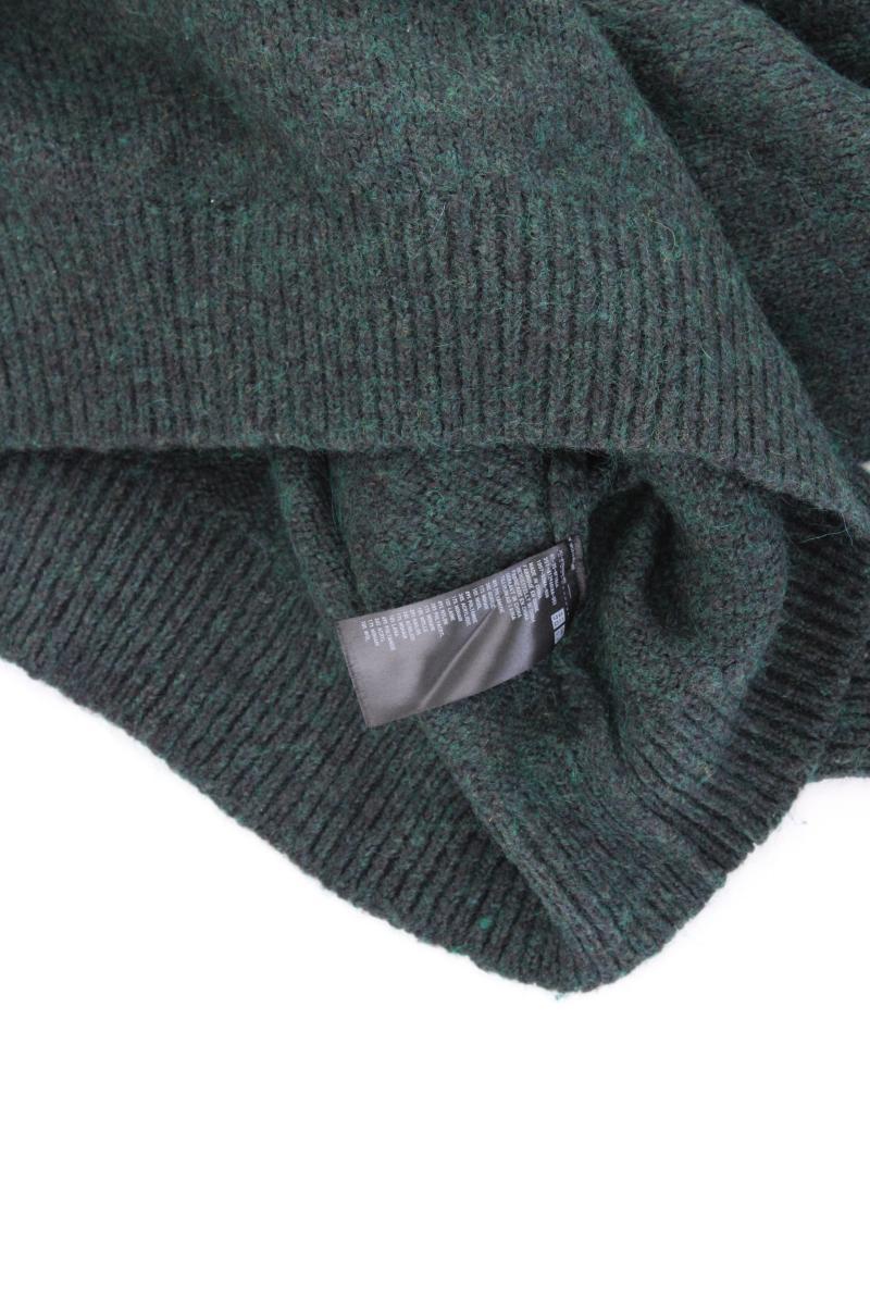 Uniqlo Langarmpullover für Herren Gr. L grün aus Polyamid