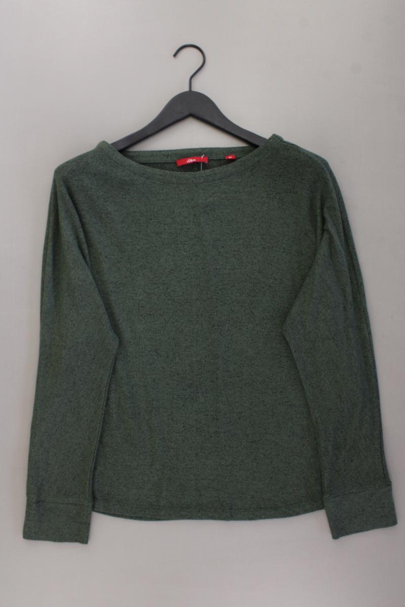 s.Oliver Feinstrickpullover Gr. 44 grün aus Viskose