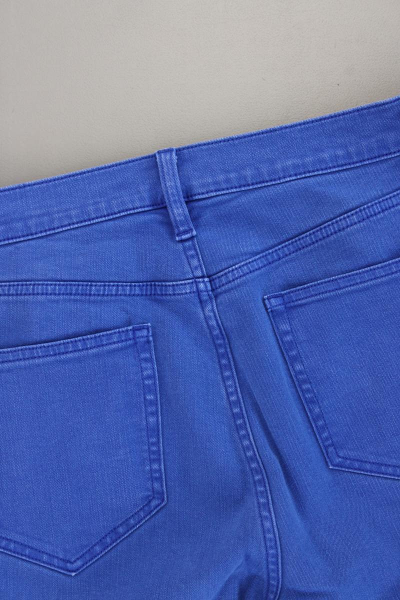 Lands' End Straight Jeans Gr. 42 blau aus Baumwolle