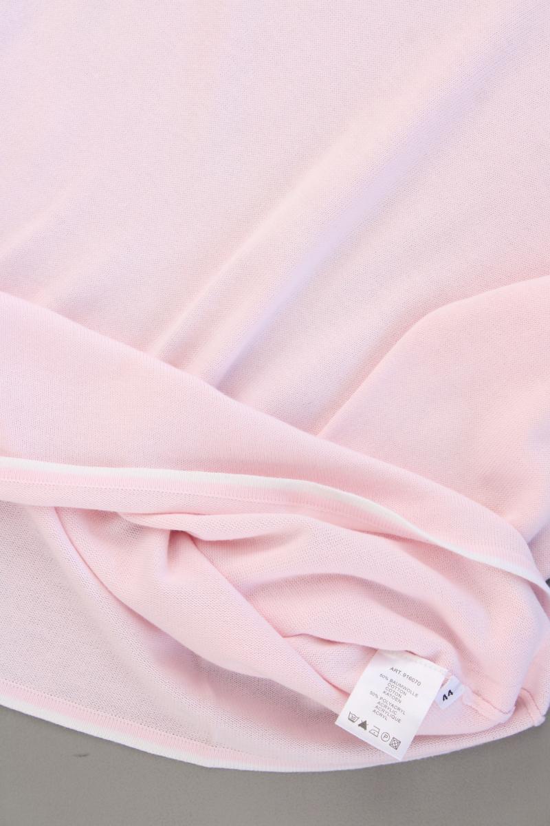 Via Appia Feinstrickpullover Gr. 44 rosa aus Baumwolle