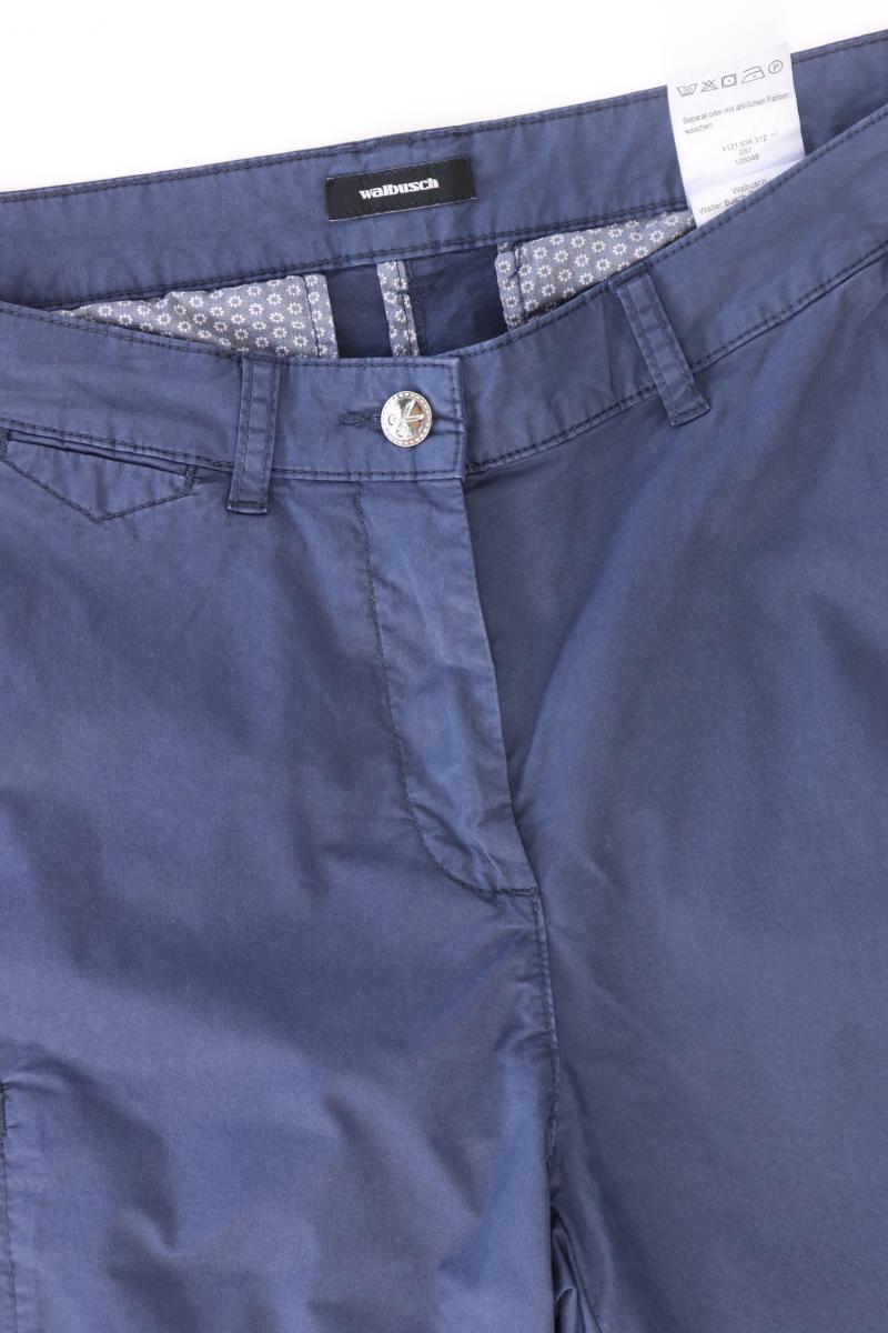 Walbusch Cargoshorts Gr. 42 blau aus Baumwolle