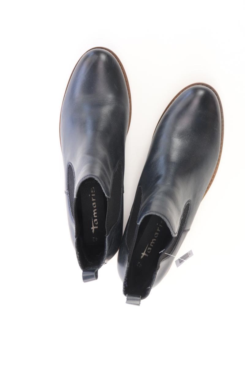 Tamaris Leder Stiefeletten Gr. 42 schwarz