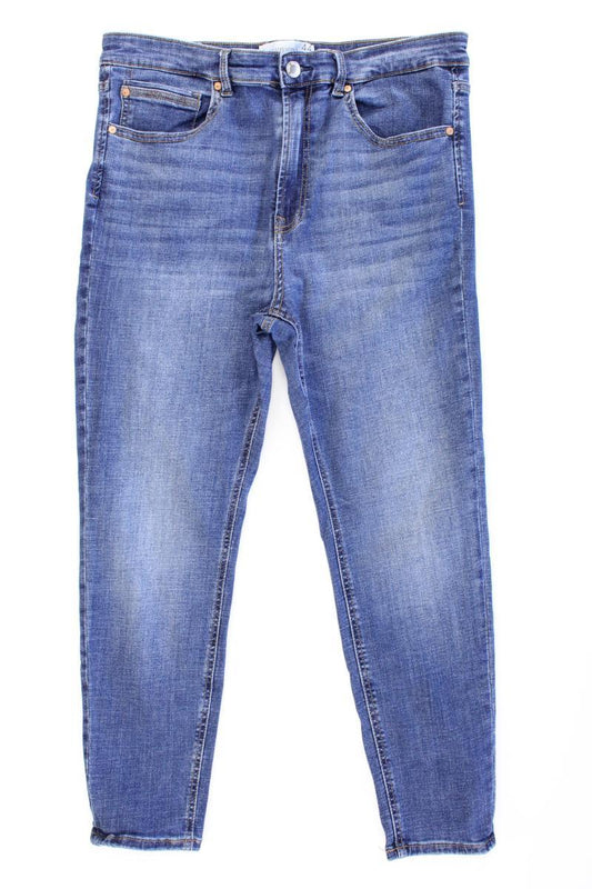 Stradivarius Skinny Jeans Gr. 44 blau
