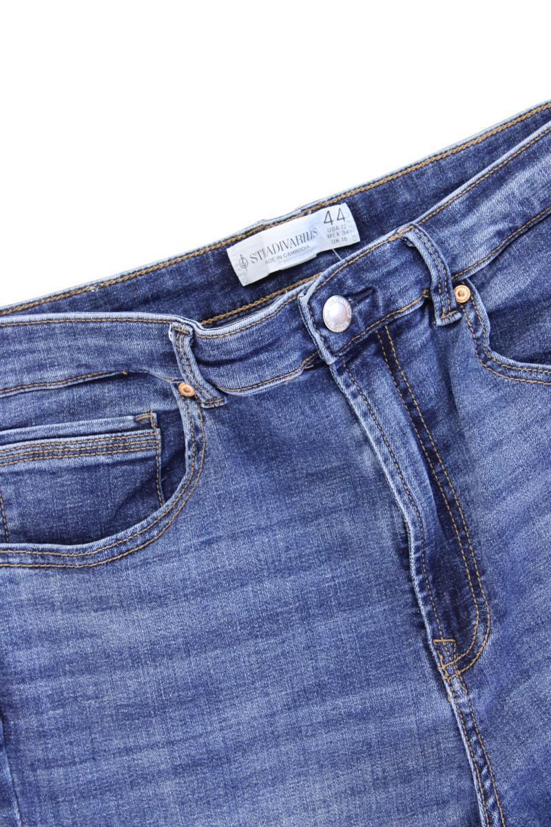 Stradivarius Skinny Jeans Gr. 44 blau