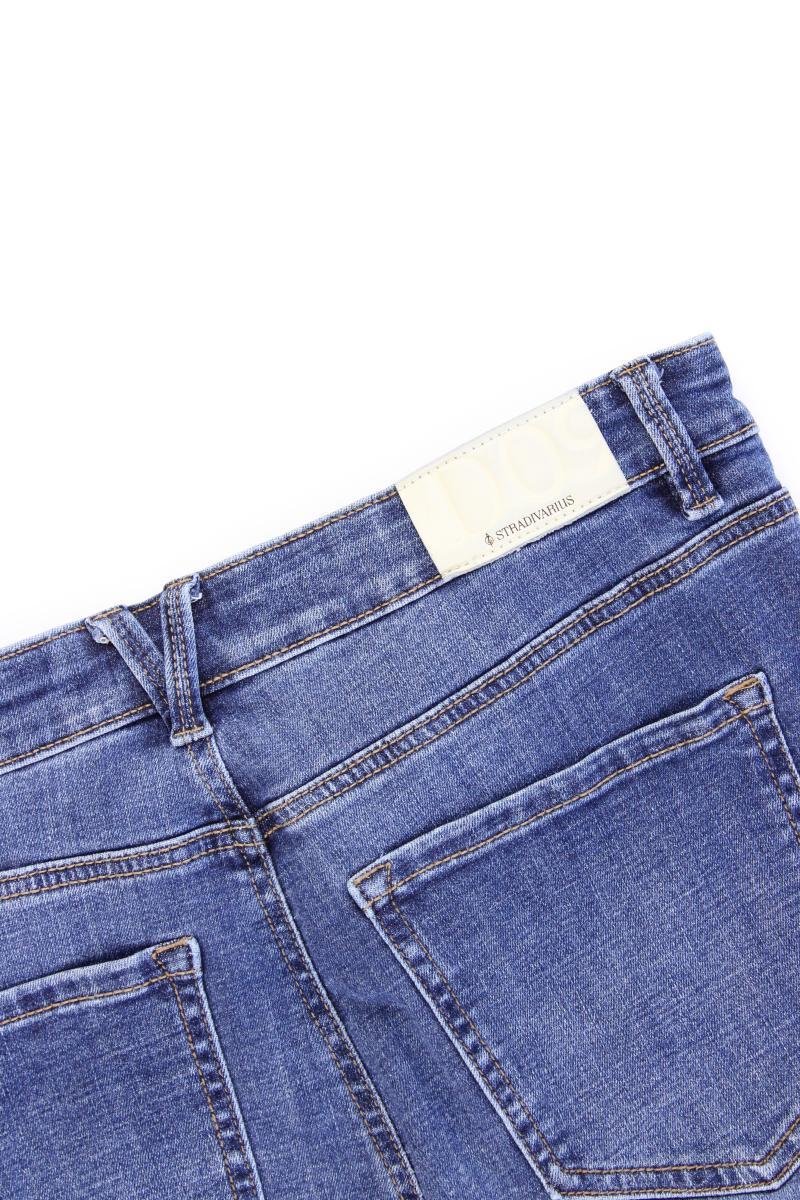Stradivarius Skinny Jeans Gr. 44 blau
