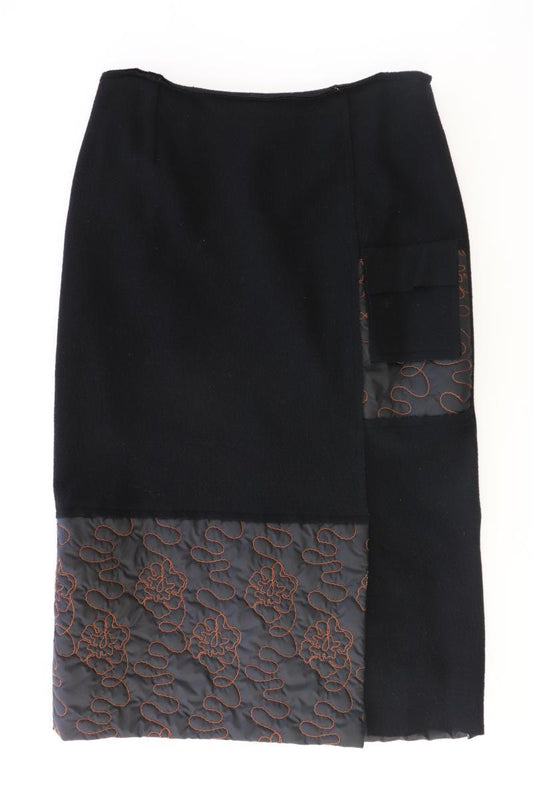 Hucke Wollrock Gr. 44 schwarz