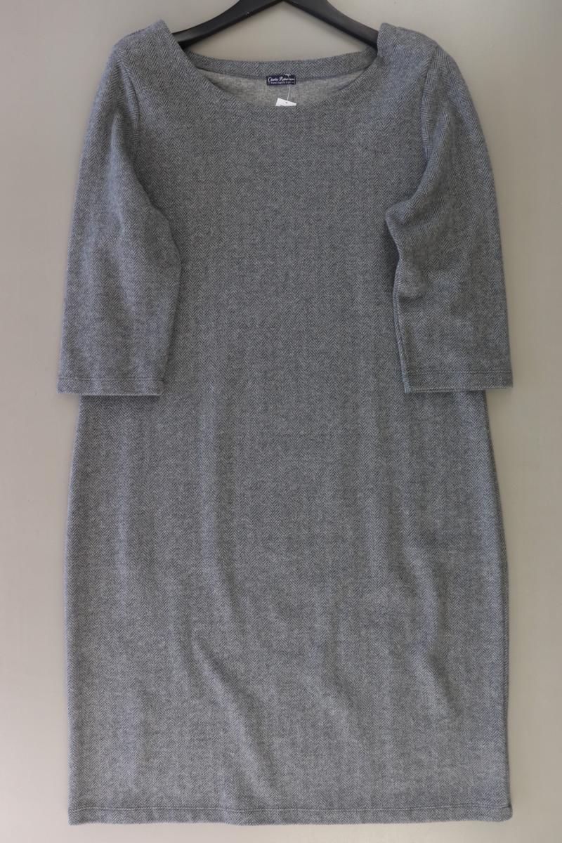 Charles Robertson Midikleid Gr. 46 3/4 Ärmel grau aus Baumwolle