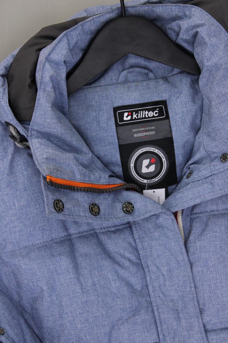 Killtec Wintermantel Gr. 44 neuwertig blau aus Polyester