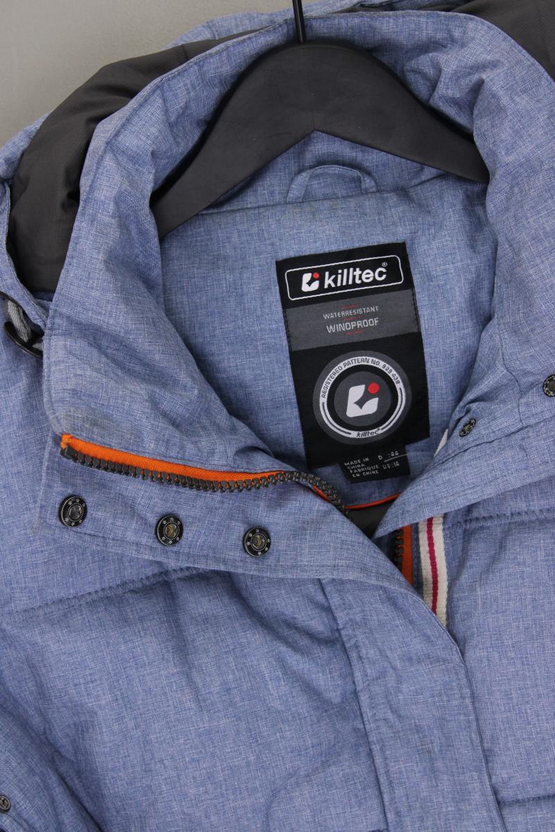 Killtec Wintermantel Gr. 44 neuwertig blau aus Polyester