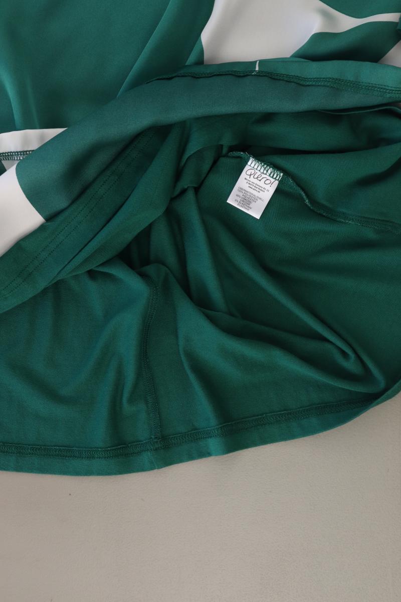 Qiero! Midikleid Gr. 44 geometrisches Muster neuwertig 3/4 Ärmel grün