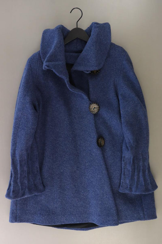 Luisa Hahn Wollmantel Gr. L blau
