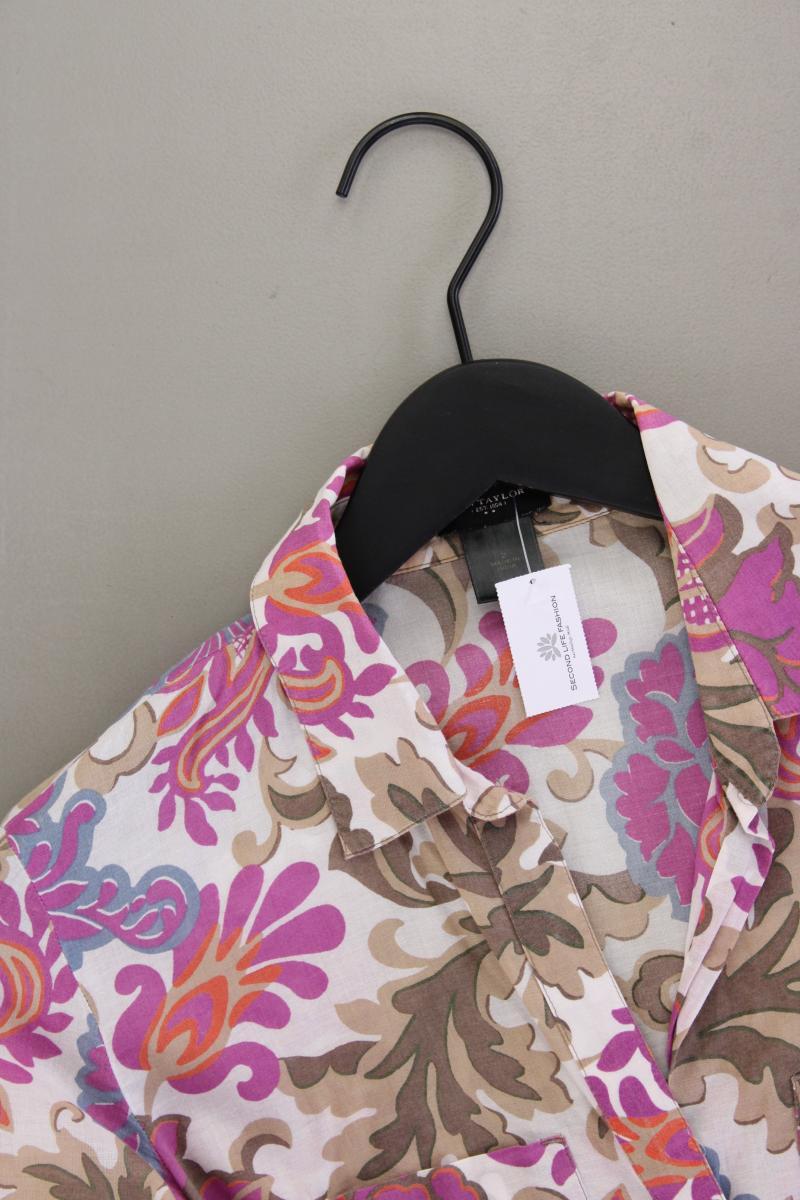 Ann Taylor Regular Bluse Gr. 36 3/4 Ärmel mehrfarbig