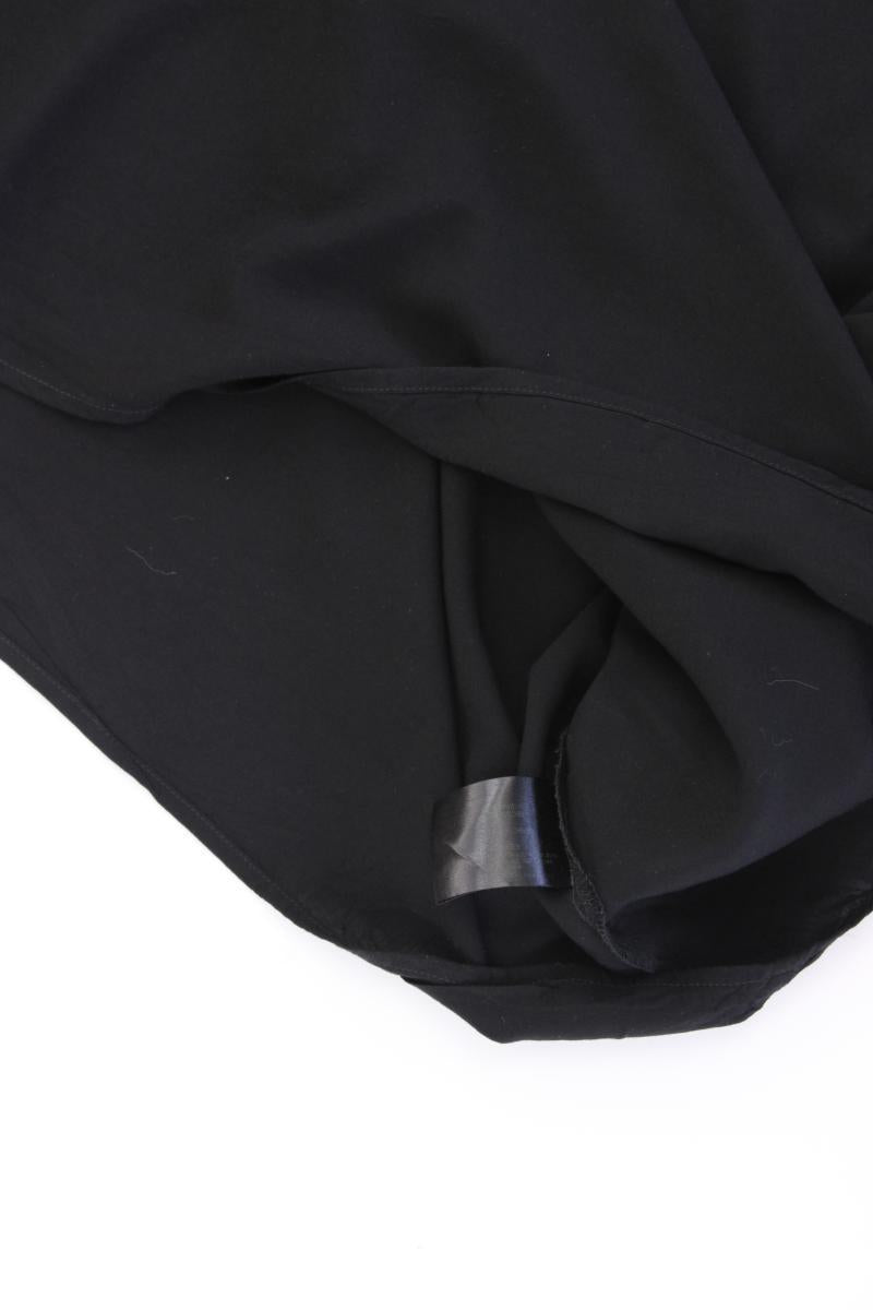 Zero Classic Bluse Gr. 44 3/4 Ärmel schwarz aus Viskose