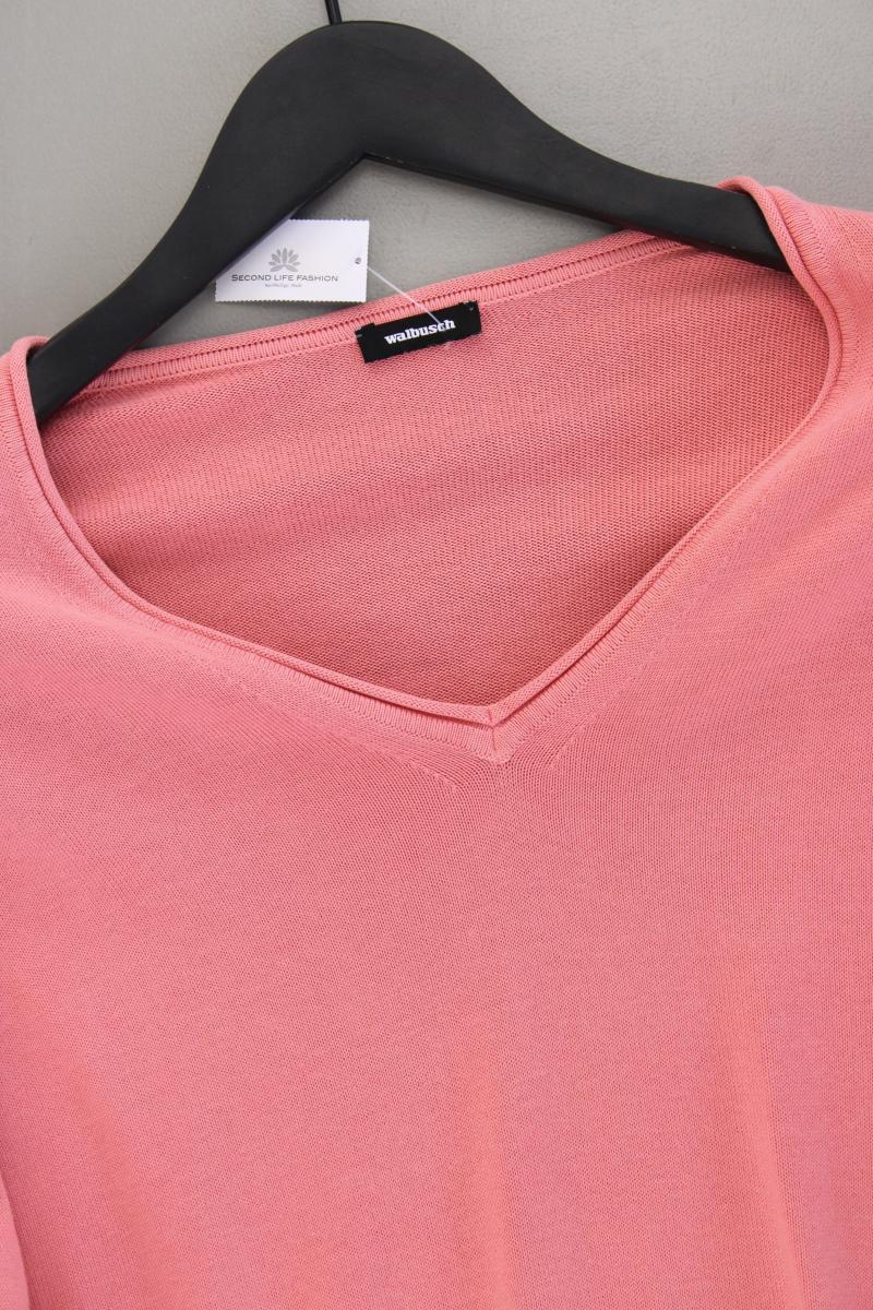 Walbusch Feinstrickpullover Gr. 46 rosa aus Baumwolle