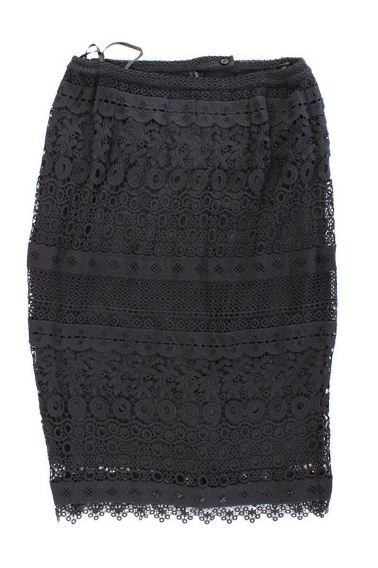 Emilia Lay Spitzenrock Gr. 44 neu mit Etikett schwarz aus Polyester
