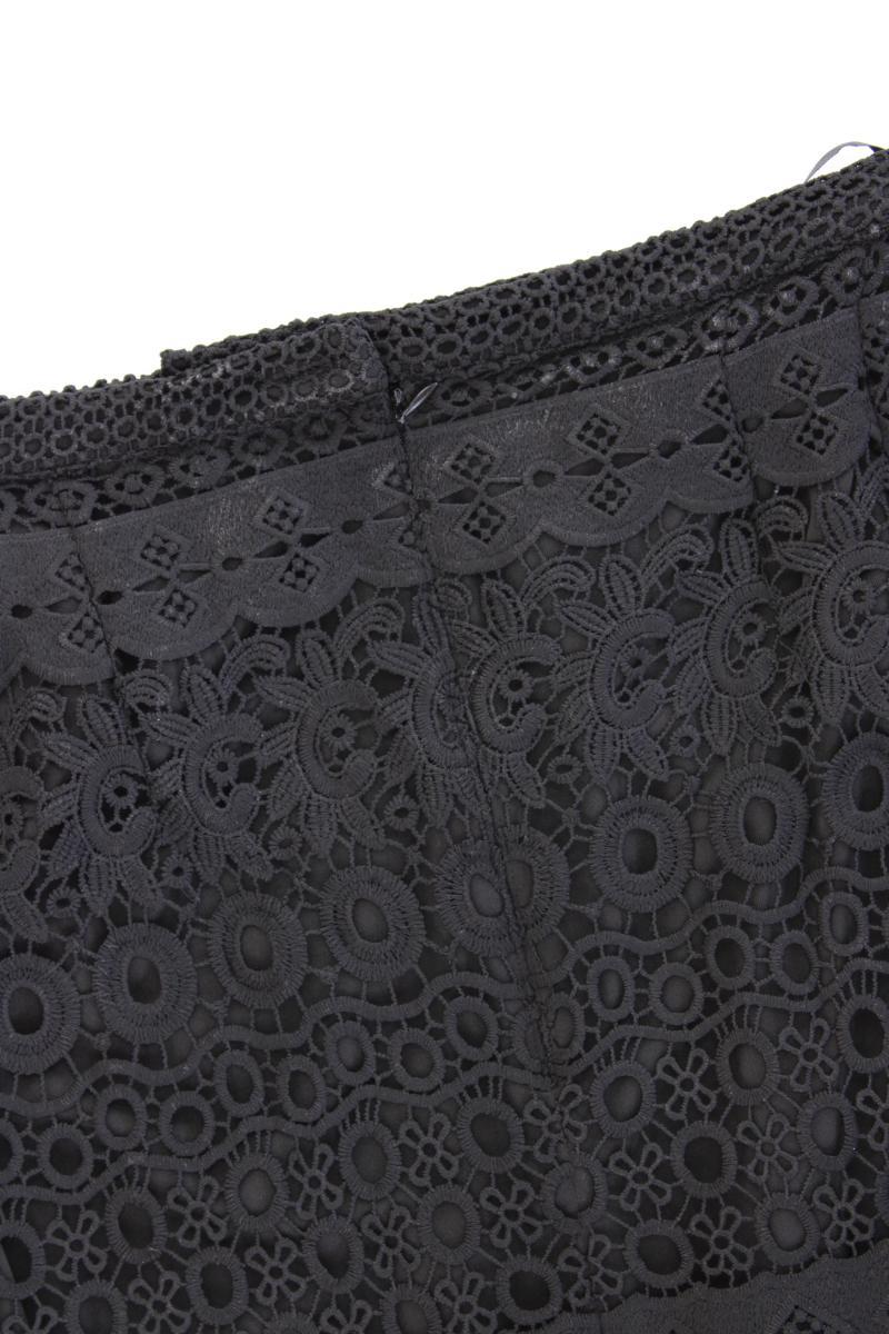 Emilia Lay Spitzenrock Gr. 44 neu mit Etikett schwarz aus Polyester