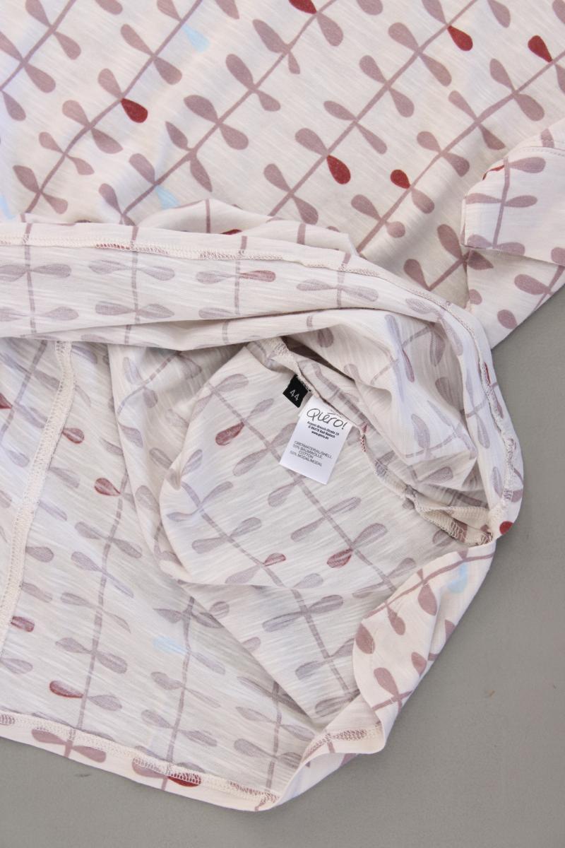 Qiero! Printshirt Gr. 44 Kurzarm mehrfarbig aus Baumwolle