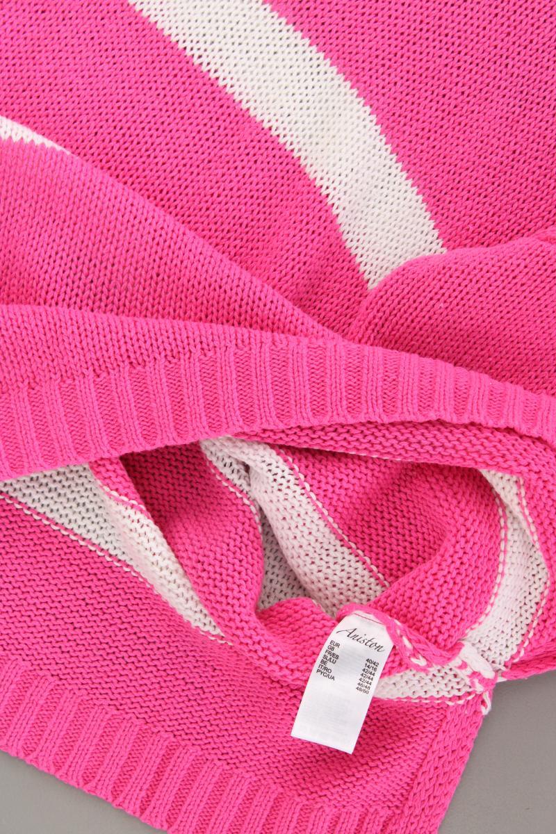 Aniston Grobstrickpullover Gr. 40/42 pink aus Baumwolle