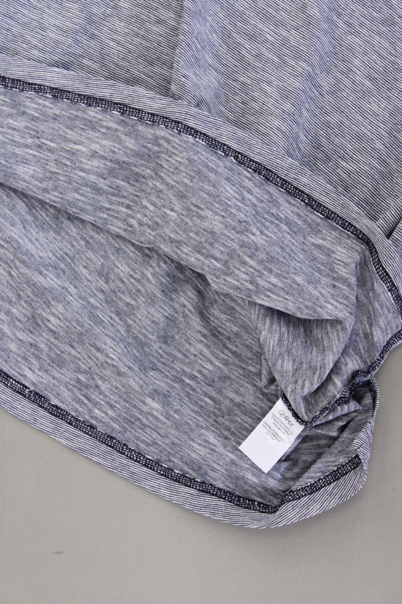 Qiero! T-Shirt Gr. 44 Kurzarm blau aus Baumwolle