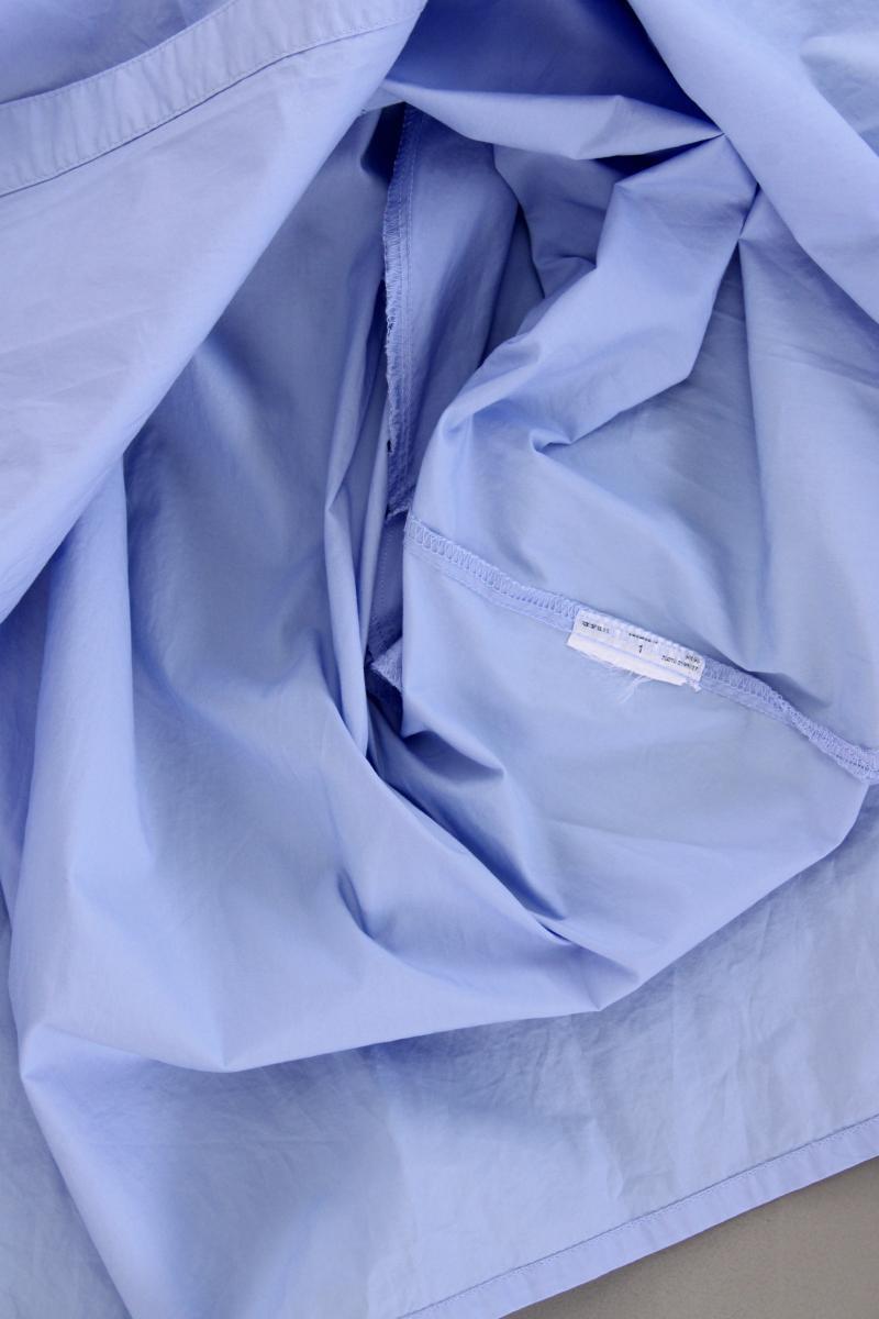 C&A Blusenkleid Gr. 36 mit Gürtel 3/4 Ärmel blau